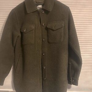 Roots dark olive Green Outerwear
